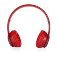 P47 Wireless Headphone - Bluetooth 4.2   Wireless   Red - 2 s Day Treats Fashion