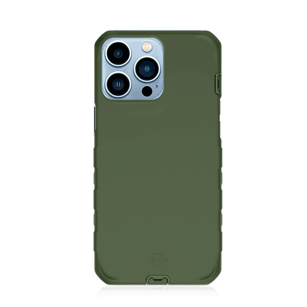 Itskins Supreme Solid Case For iPhone 13 Pro Max - Olive Green For Discount