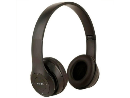 P47 Wireless Headphone - Bluetooth 4.2   Wireless   Black Discount