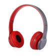 P47 Wireless Headphone - Bluetooth 4.2   Wireless   Red Cheap