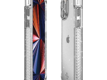 Itskins Hybrid Spark Case - Apple iPhone 13 Pro   Transparent Fashion