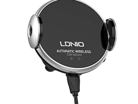 Ldnio MA02 Car Holder with a wireless high-speed charger & Stand - Black Sale