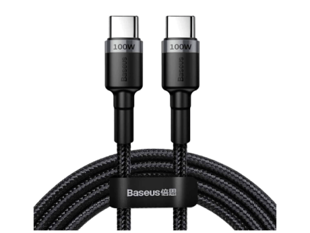 Baseus Cafule PD2.0 100W Flash Charging Type-C To Type-C Cable - 2M - Black Hot on Sale