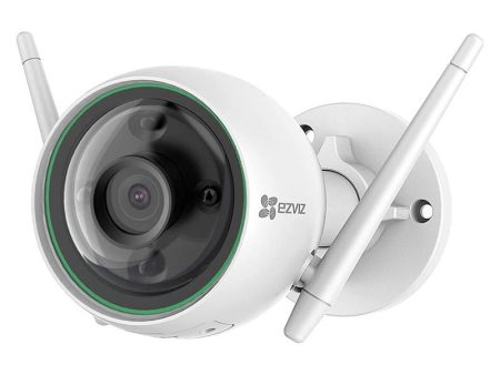 EZVIZ C3N Outdoor Smart Wi-Fi Camera - 1920 × 1080   H.265   White Supply