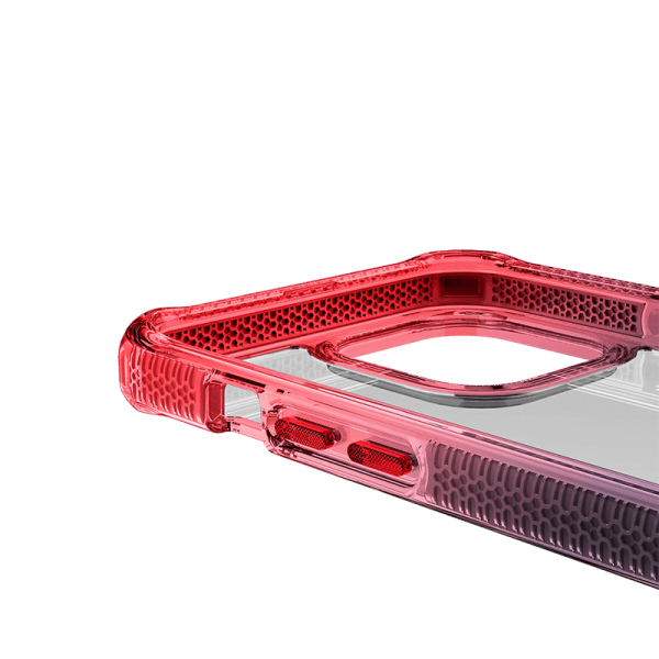 Itskins Supreme Prism Case - Apple iPhone 13 Pro Max   Coral And Black Fashion