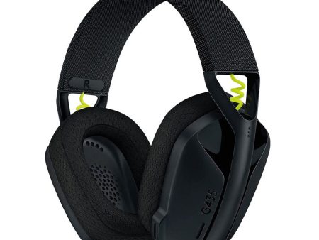 Logitech G435 Gaming Headset - Wireless   Black on Sale