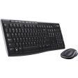 Logitech MK270 - 2.40GHz   Up to 10m   Wi-Fi   Arb Eng - Keyboard & Mouse Combo on Sale