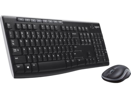 Logitech MK270 - 2.40GHz   Up to 10m   Wi-Fi   Arb Eng - Keyboard & Mouse Combo on Sale