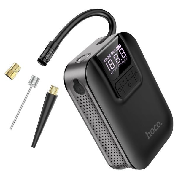 Hoco Portable Smart Air Pump S53 - Black Sale