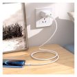 HOCO X73 PD Charging Cable - USB-C To Lightning   1 Meter   White on Sale