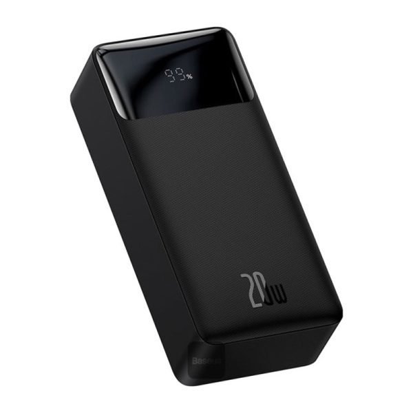 Baseus BiPow Digital Display Power Bank - 30000mAh   20W   Black Sale