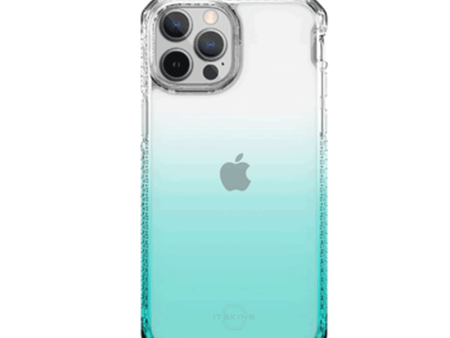 Itskins Hybrid Ombre Cover - Apple iPhone 13 Pro Max   Teal on Sale