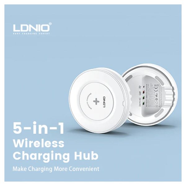 Ldnio 32W Desktop Wireless Fast Charging Station - 32W   White Discount