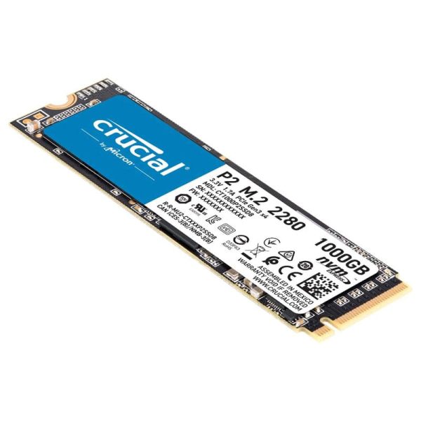 Crucial P2 - 1TB   M.2 2280   PCIe 3.0 - SSD (Solid State Drive) Sale