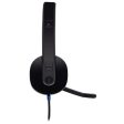 Logitech H540 USB Wired Headset - Wired   USB   Stereo   Black Supply