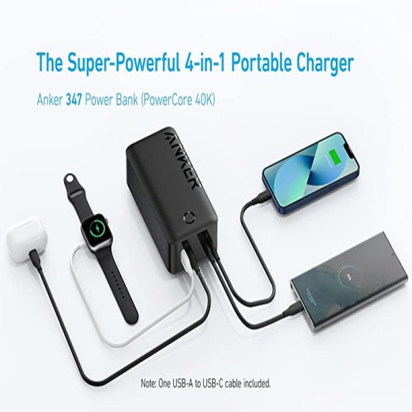 Anker 347 Power Bank (PowerCore 40K) 30W PD - Black For Cheap