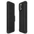 Itskins Hybrid Folio Leather Series Cover - Apple iPhone 13 Pro Max   Black Online