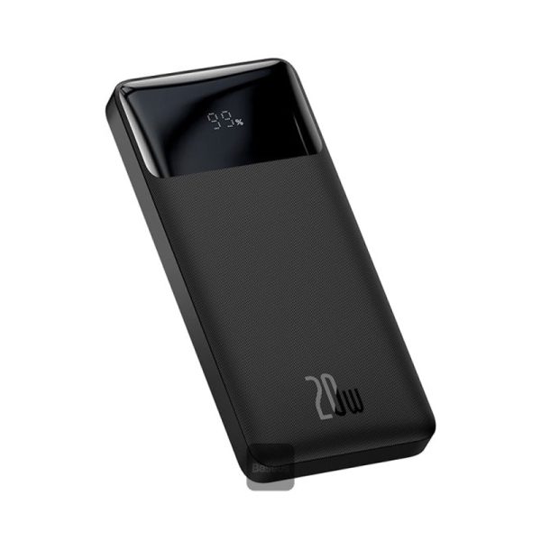 Baseus BiPow Digital Display Power Bank - 10000mAh   20W   Black Online Hot Sale