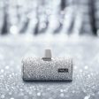 iWALK Link Me Plus Pocket Battery for iPhone - 4500 mAh   Lightning   Silver Diamond For Discount