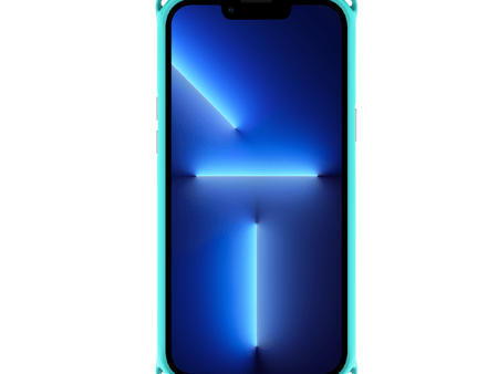 Itskins Hybrid Sling Case - Apple iPhone 13 Pro   Light Blue And Transparent Online now