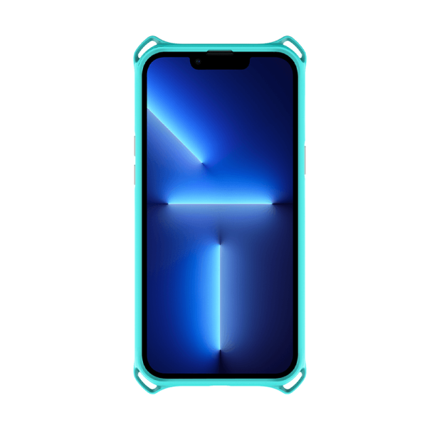 Itskins Hybrid Sling Case - Apple iPhone 13 Pro   Light Blue And Transparent Online now