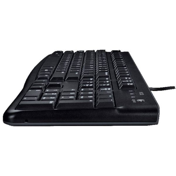 Logitech K120 - Wired   USB 2.0   Arb Eng   Black - Keyboard Hot on Sale