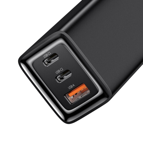 MCDODO GaN 5 Mini Fast Charger With Cable - 65W   Type-C   Black Supply