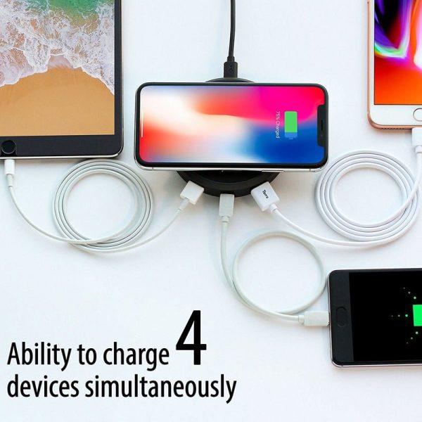 Torrii Bolt Wireless Charging Hub - Black Online Hot Sale