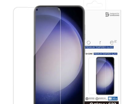 Araree Id Core Glass Screen Protector For Samsung Galaxy S23 - Clear (2 pieces) Online Sale