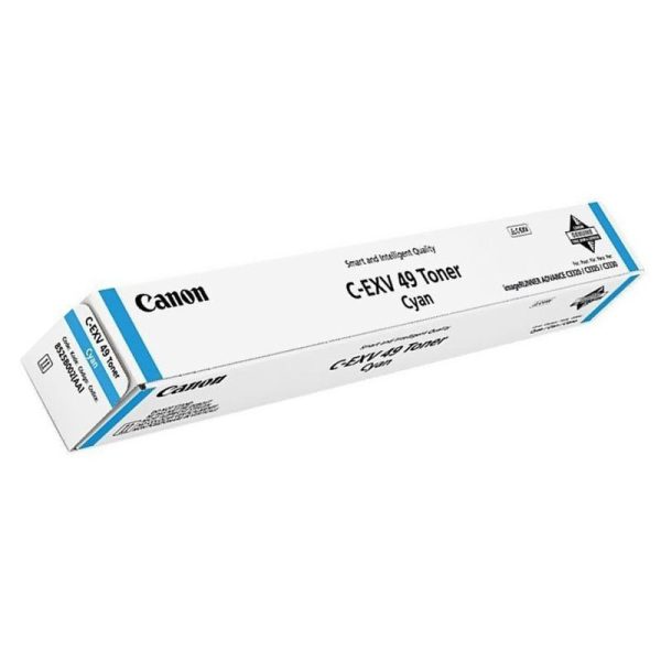 Canon C-EXV 49 Cyan Color - 19K Pages   Cyan Color   Toner Cartridge Discount