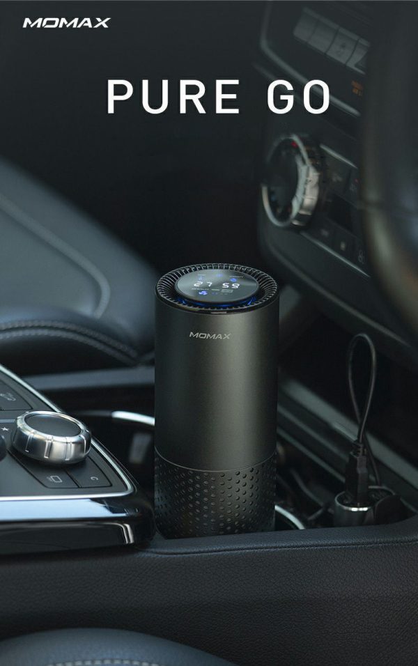 Momax Pure Go Portable Smart Car Air Purifier Hot on Sale