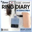 Araree Ring Diary Case For Z Flip 4 - Sky Blue Online Hot Sale