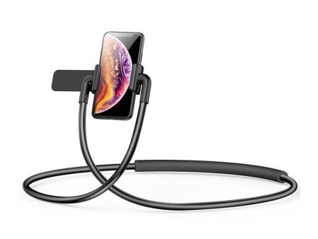 Baseus Flexible Neck Phone Holder Stand - Black Hot on Sale