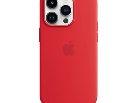 Apple iPhone MagSafe Silicone Case - iPhone 14 Pro Max   Red Online