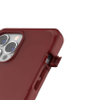 Itskins Supreme Solid For iPhone 13 Pro Max -Burgandy Red Discount