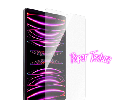 Torrii Bodyglass Paper Texture glass screen protector for iPad Pro 12.9  (6th 5th 4th 3rd Gen.) - Clear Online Hot Sale