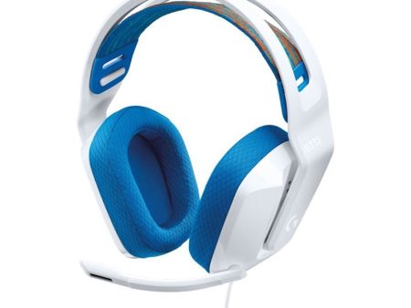 Logitech G335 Gaming Headset - Wired   White For Discount