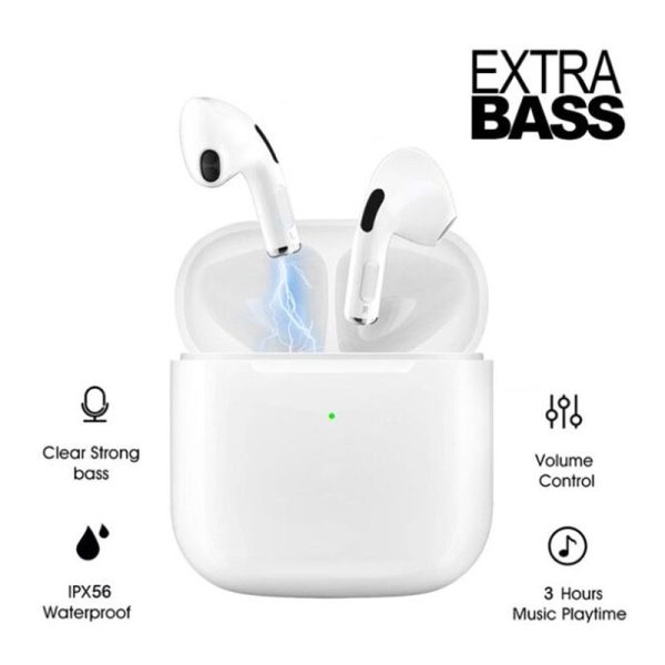 Aspor A615 Airpod 3 - Bluetooth   10 Meters   White Supply