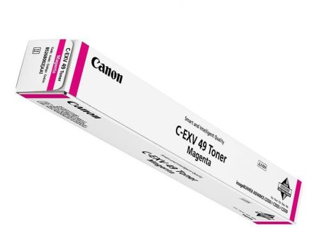 Canon C-EXV 49 Magenta Color - 19K Pages   Magenta Color   Toner Cartridge Fashion