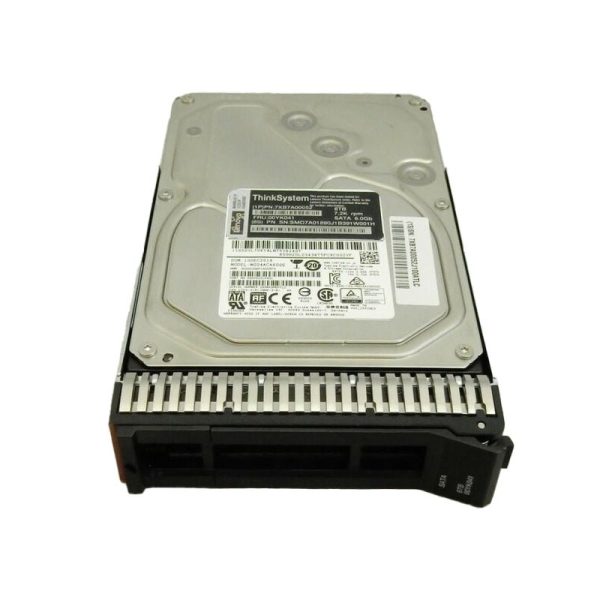 Lenovo ThinkSystem Hot-Swap Hard Drive - 6TB   3.5-inch   SATA   7200 RPM   6Gbps Hot on Sale