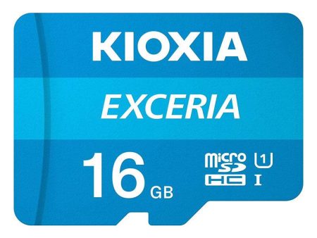 Kioxia Exceria Micro SD Card - 16GB   C10   UHS-I Online now