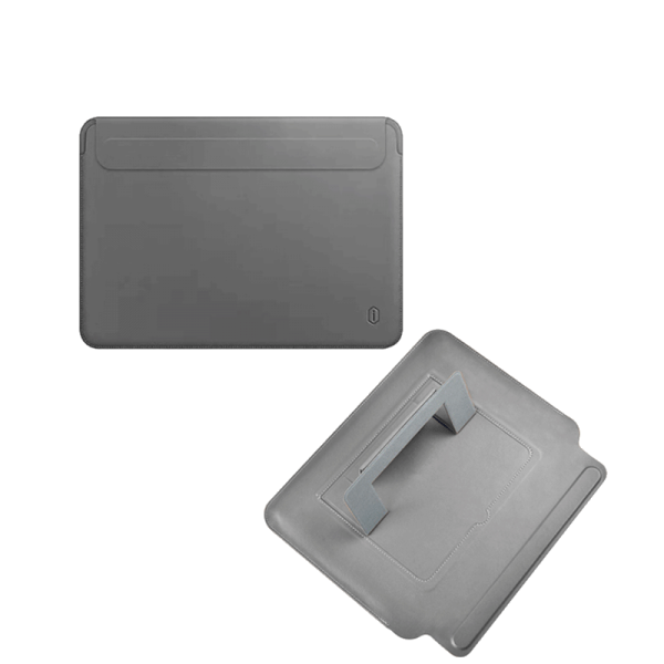 Stand Sleeve For MacBook Pro 16 - Gray For Cheap