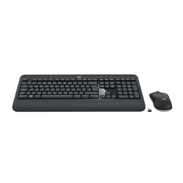 Logitech MK540 Advanced Wireless Combo - 2.40GHz   Up to 10m   USB Wireless Receiver   Arb Eng   Black - Keyboard & Mouse Combo Fashion