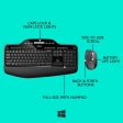 Logitech MK710 Performance Wireless Combo - 2.40GHz   Up to 10m   USB Wireless Receiver   Arb Eng   Black - Keyboard & Mouse Combo Discount