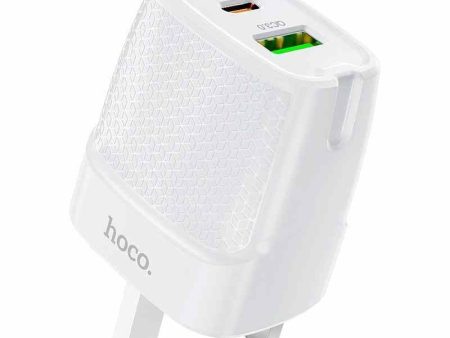 Hoco Mc35 PD20W + QC3.0 Fast Charger UK Plug Online Sale