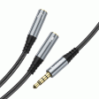 Hoco audio adapter Input Cable - 3.5mm   Black Sale