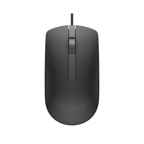 Dell MS116 Optical USB Mouse - 1000dpi   Optical   Wired   USB   Black - Mouse Online