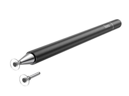 Hoco GM103 Fluent Series Universal Capacitive Pen - Black Online Hot Sale