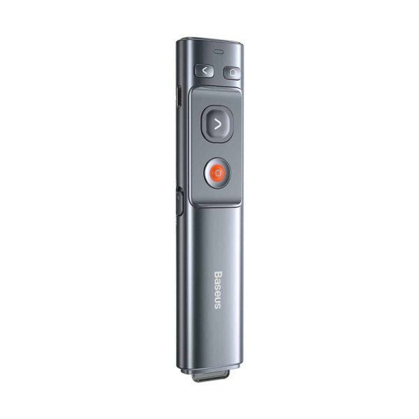 Baseus Orange Dot Wireless Presenter - 250mAh   RF2.4G Hz   100m   Grey Cheap