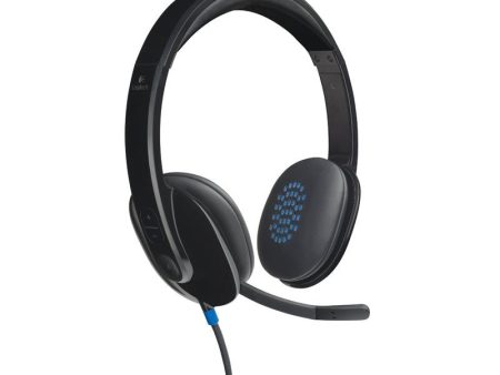 Logitech H540 USB Wired Headset - Wired   USB   Stereo   Black Supply